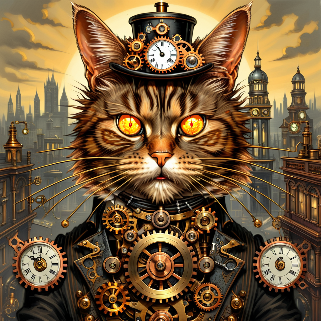 Steampunk style example