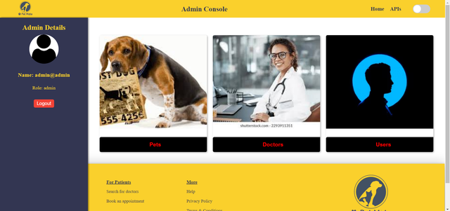 Petmate-admin-dashboard