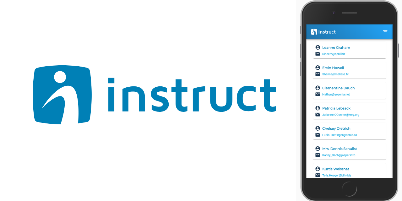 Instruct Contact App