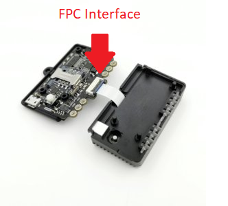 Image of blue shark add-on fpc interface