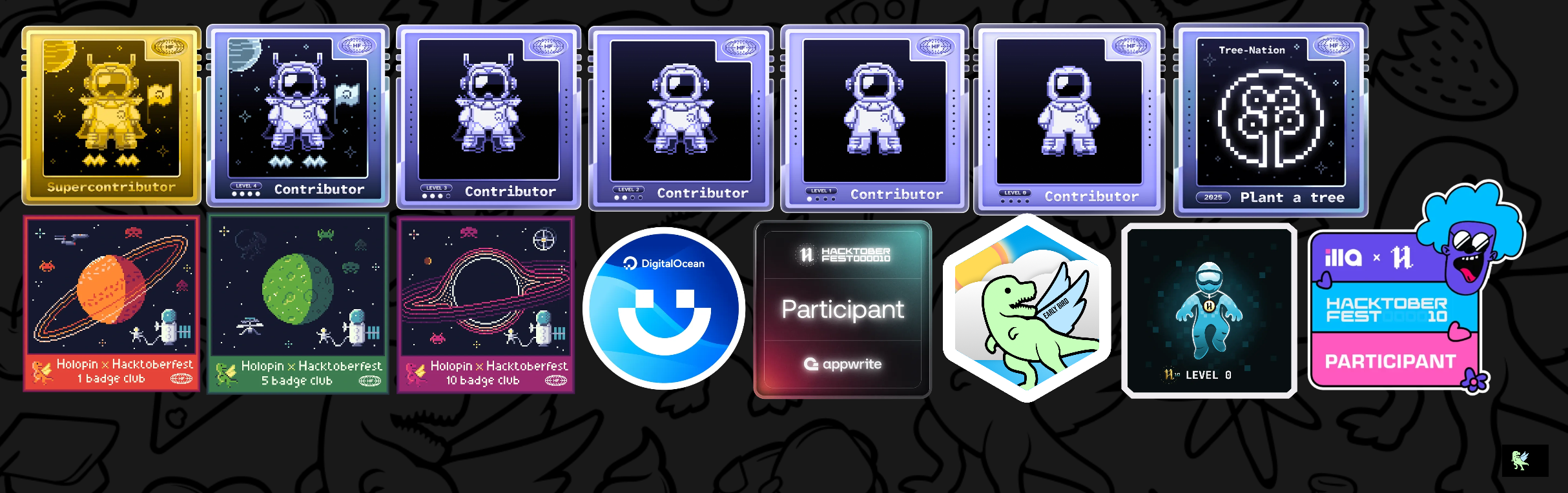 An image of @chetanbhasney02's Holopin badges, which is a link to view their full Holopin profile