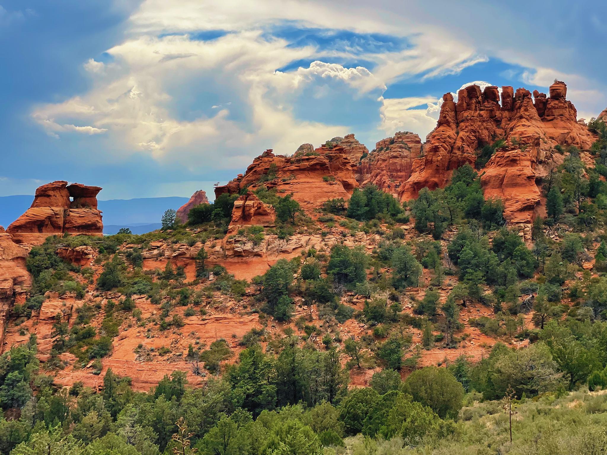 Red rocks