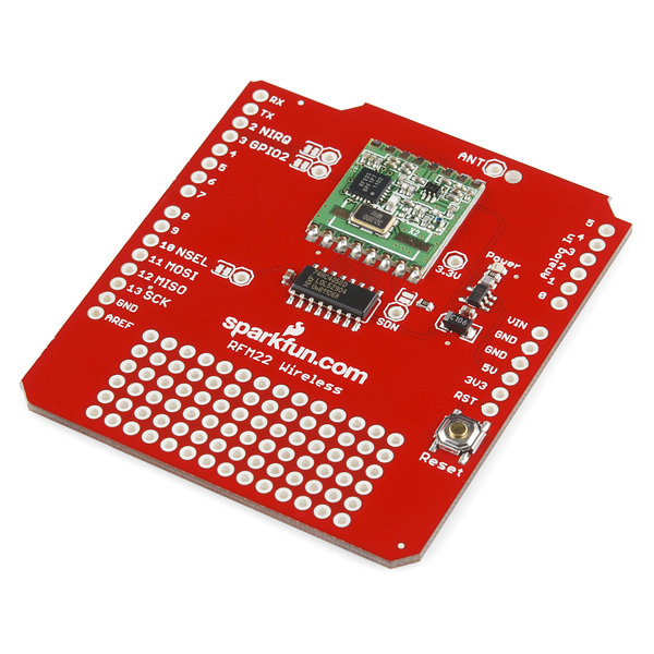 SparkFun RFM22 Shield - 434MHz