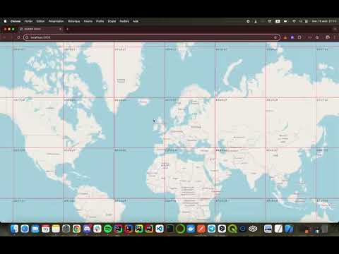 The video is a demonstration at an early stage of development.