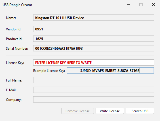 USB Dongle Creator 1