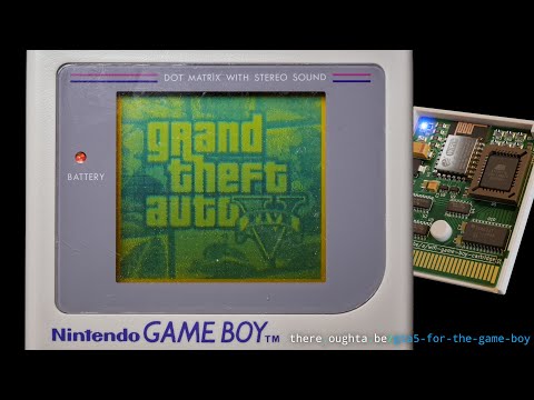 Youtube Video: Playing GTA5 on the original Game Boy