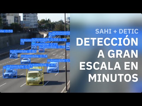 Large Scale Object Detection using SAHI and DETIC (Detectron2)