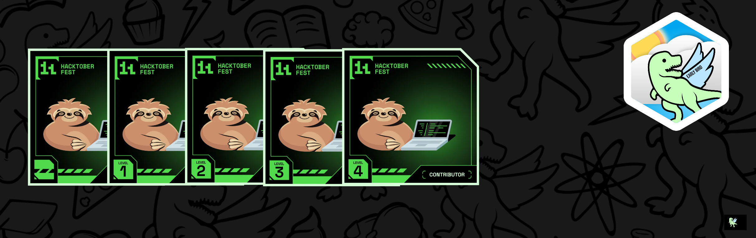 An image of @chitteshkumar's Holopin badges, which is a link to view their full Holopin profile