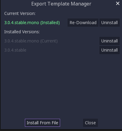 Can't export to android on 3.0.4 Mono · Issue #19839 · godotengine ...