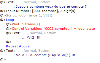 Un système de comptage avec loop_range et loop_state