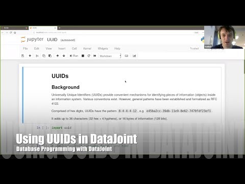 Using UUIDs in DataJoint