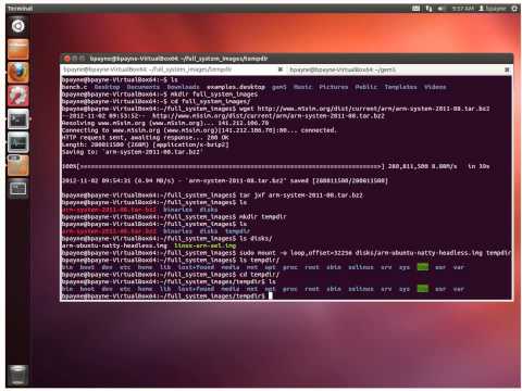 A youtube video of adding a file to an .img file on Ubuntu 12.04 64bit