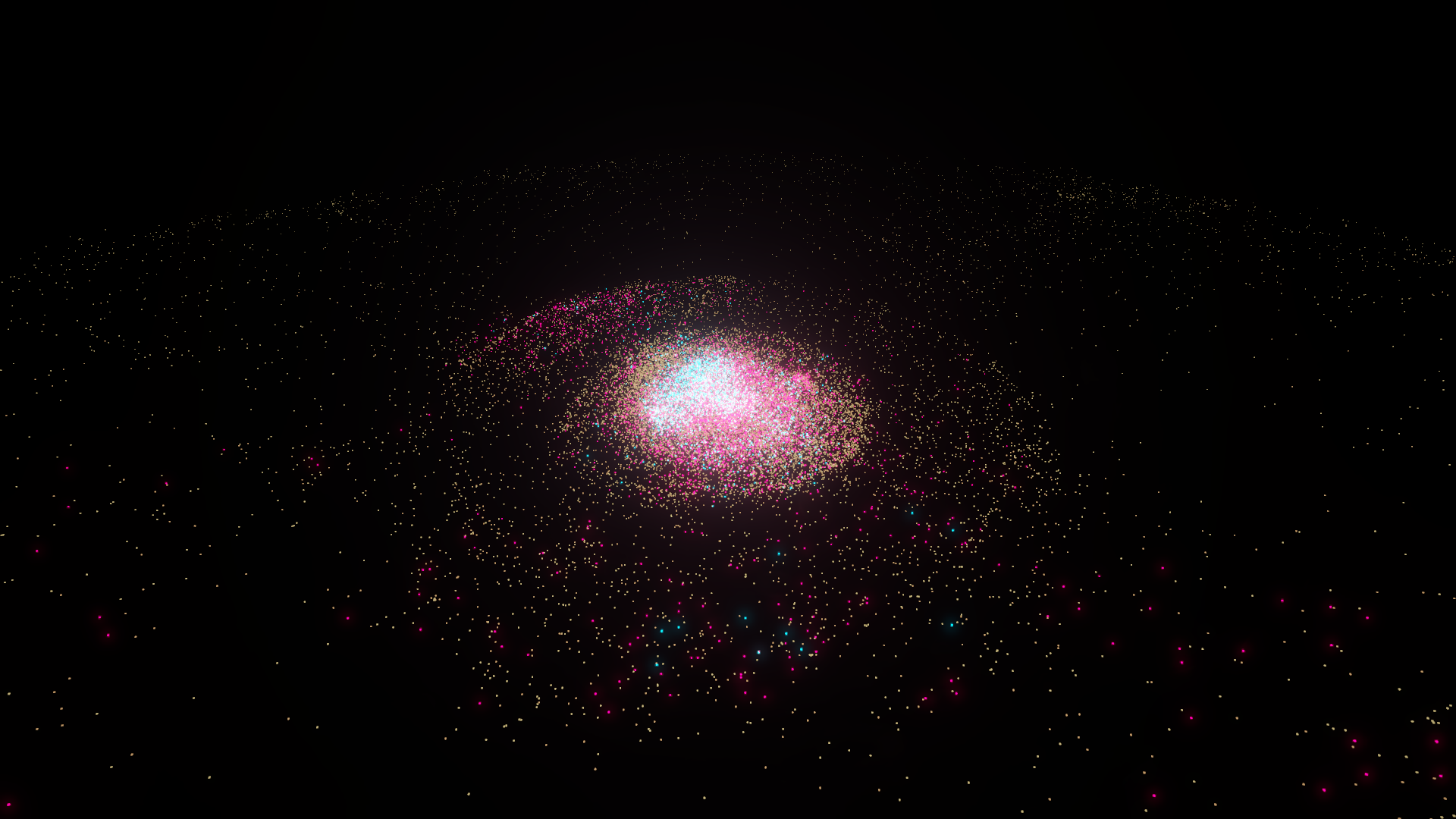 GitHub - mrinuccini/Galaxy-Simulation: Galaxy Simulation made with ...