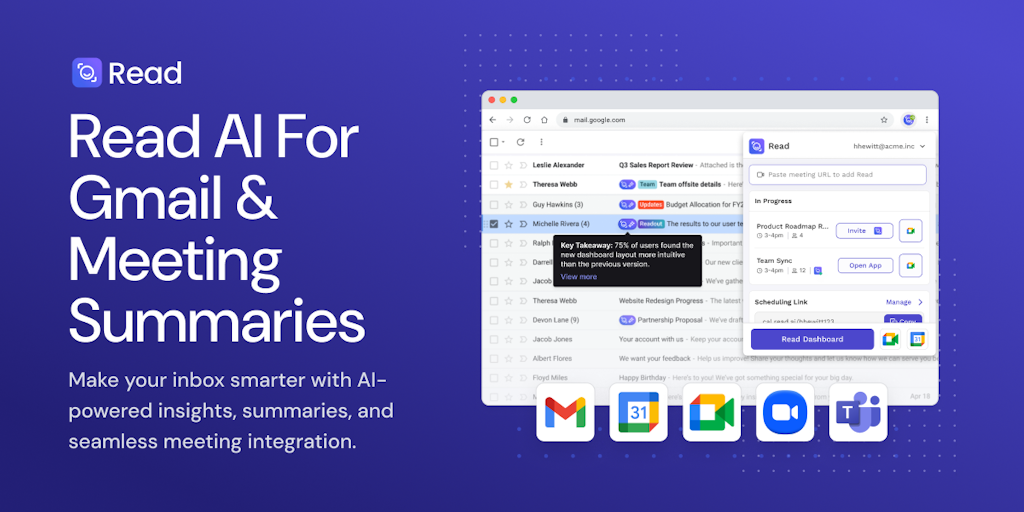 Read AI for Gmail