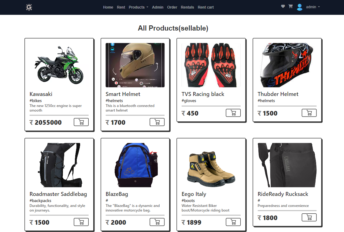 Product Page