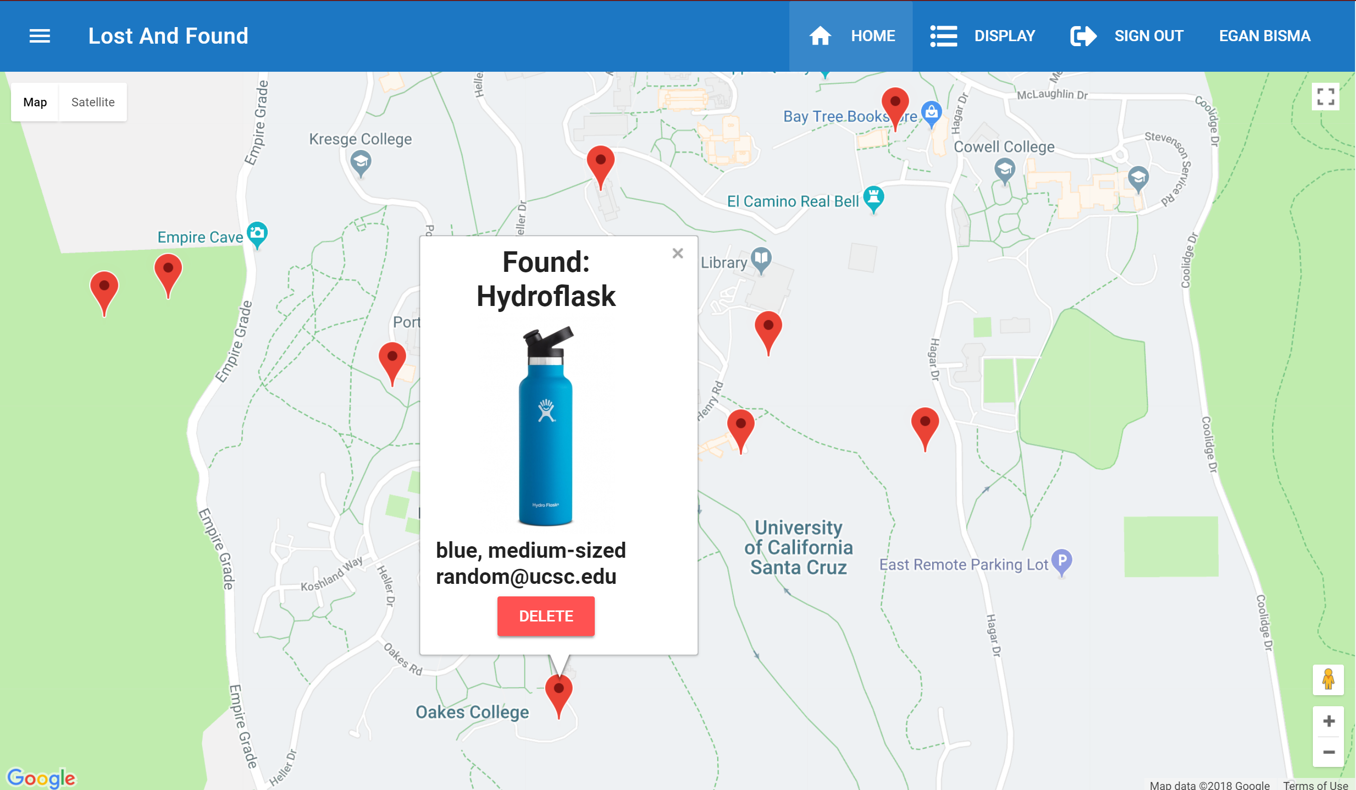 GitHub - eg9y/Lost-And-Found: Real time Lost and Found Web Application ...