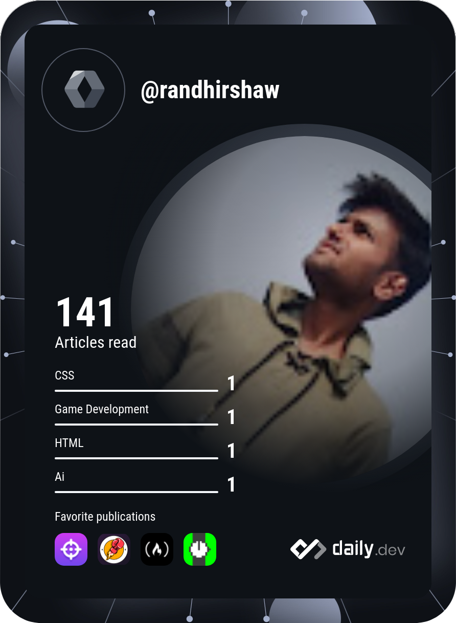 Randhir's Dev Card