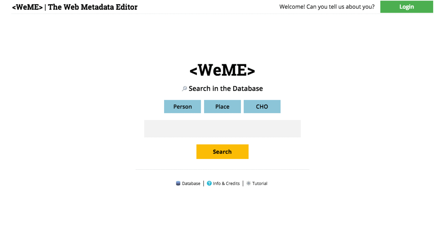 WeME Homepage Layout