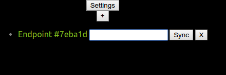 Enter a Nightscout address to monitor