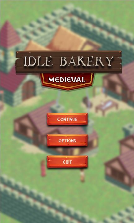 Idle Bakery Menu