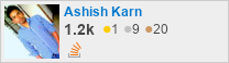 profile for Ashish Karn on Stack Exchange, a network of free, community-driven Q&A sites