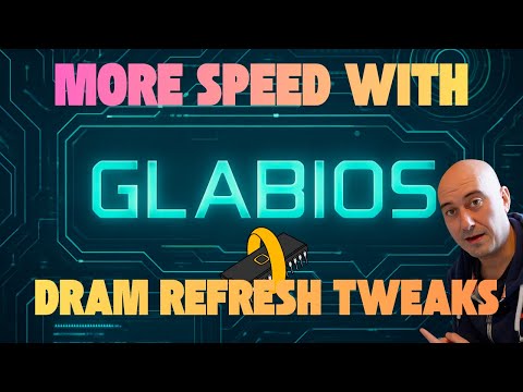 Speed up your vintage PC by changing your DRAM refresh value with the GLaBIOS