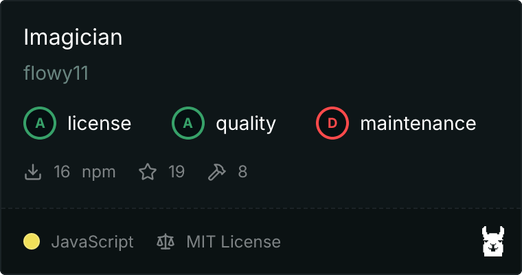 Imagician MCP server