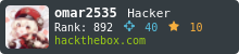 Omar's hackthebox