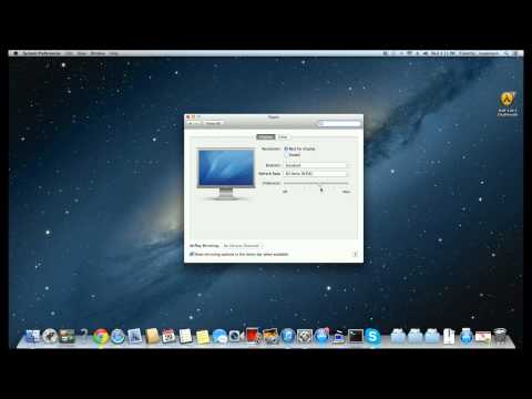 Mac Overscan Setup