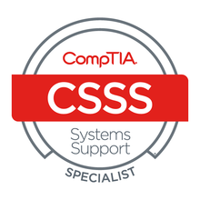 CompTIA Systems Support Specialist (CSSS) – Stackable Certification