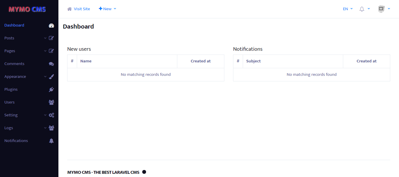 GitHub - Dheia/mymocms: MyMo is a Laravel CMS like wordpress · GitHub