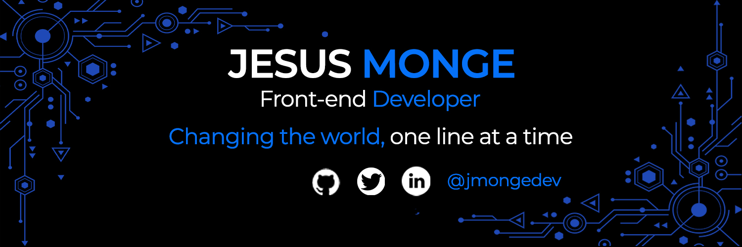 Jesus Monge GitHub Banner