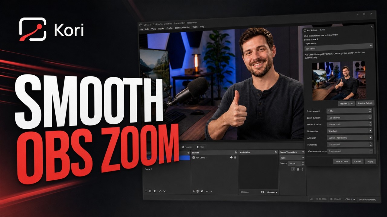 Watch Kori's manual cinematic zoom demonstration