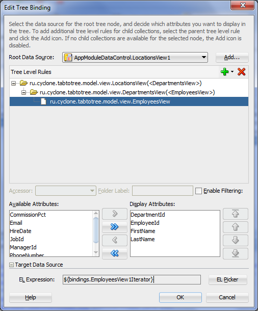 Employees Target Data Source