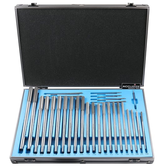 accusize-industrial-tools-29-pc-set-1-16-to-1-2-inch-by-1-64-in-hss-m2-premium-chucking-reamers-stra-1