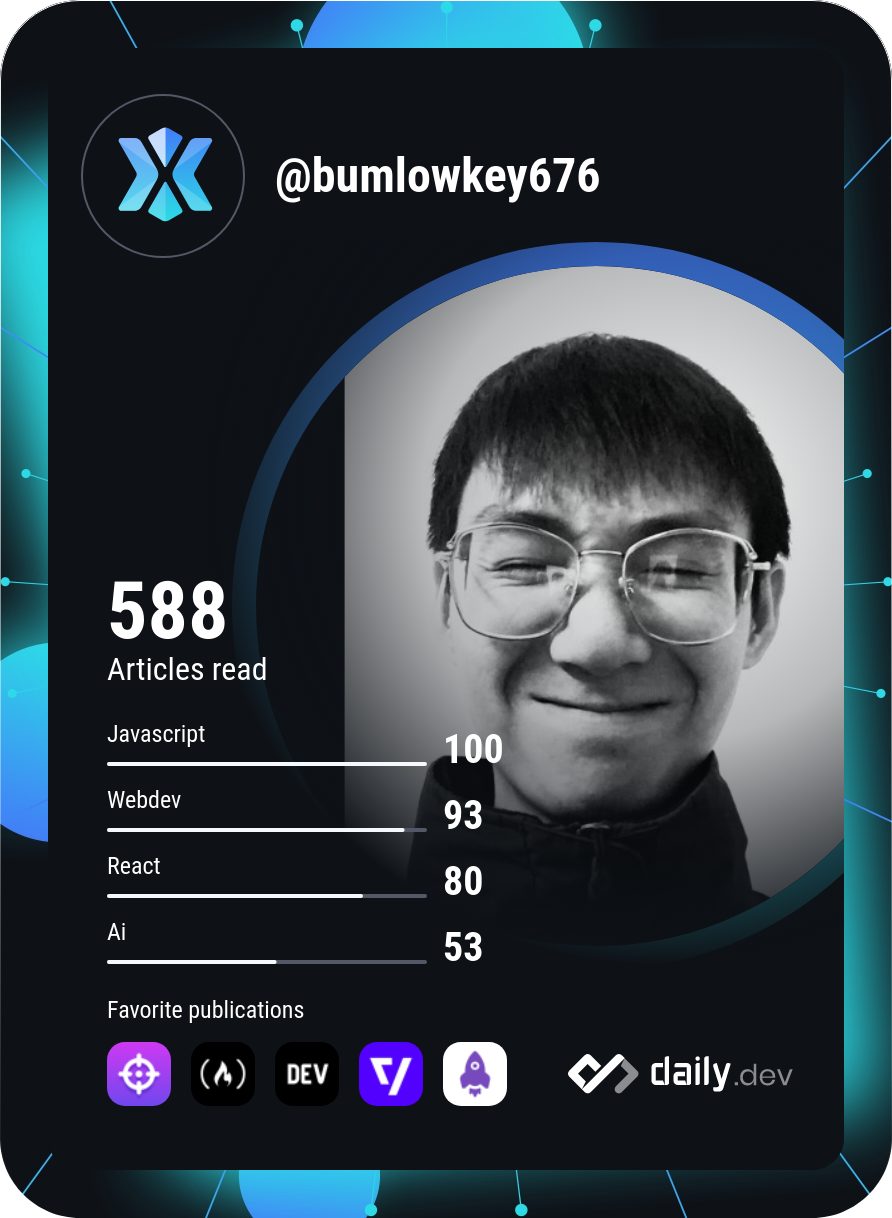 Minh Phuc (Aka Bum)'s Dev Card