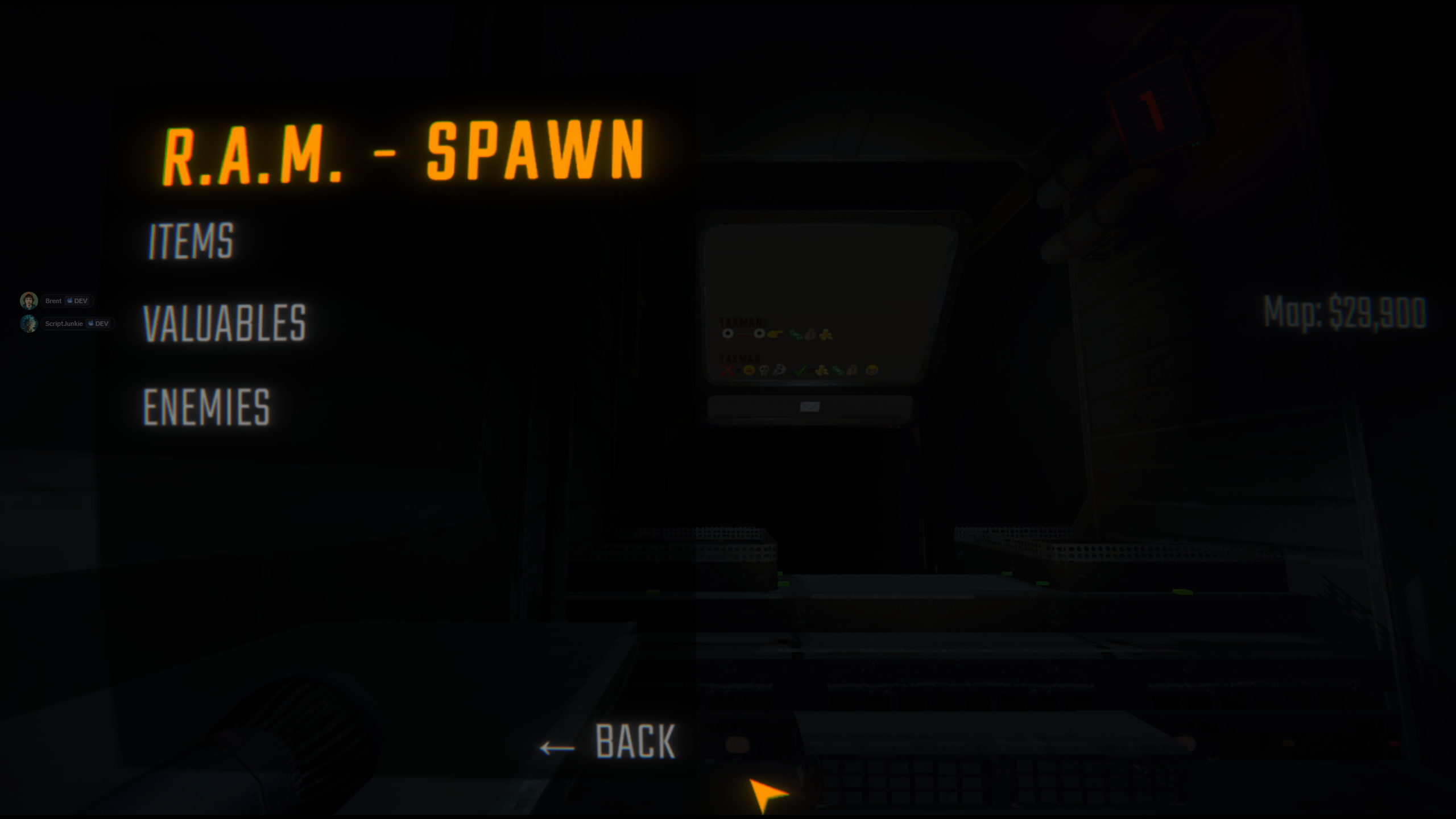 Player Menu
