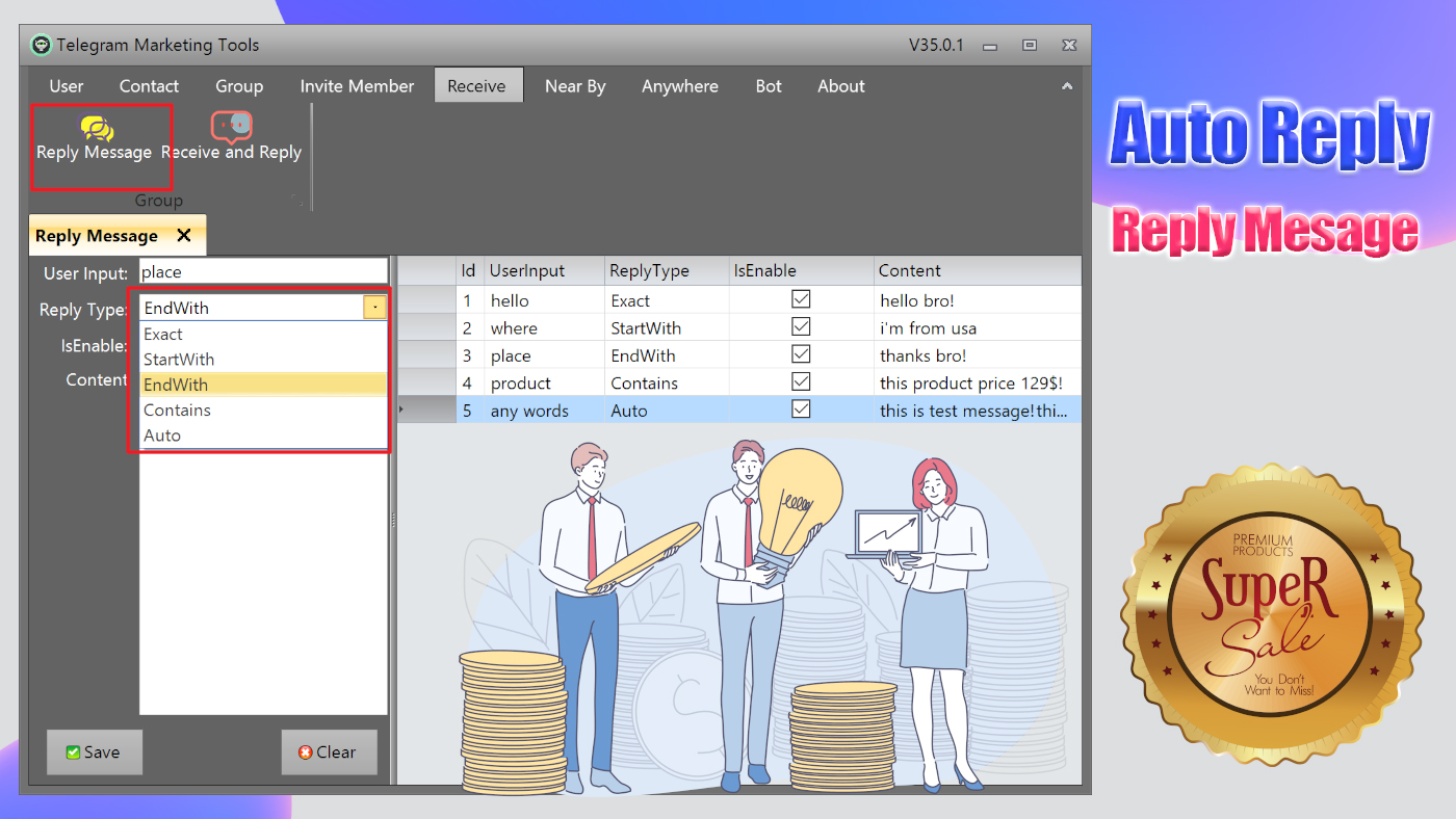 Telegram Marketing Tools Bulk Scraper/Extract/Add/Search/Invite Member|Join Group 45.1.1