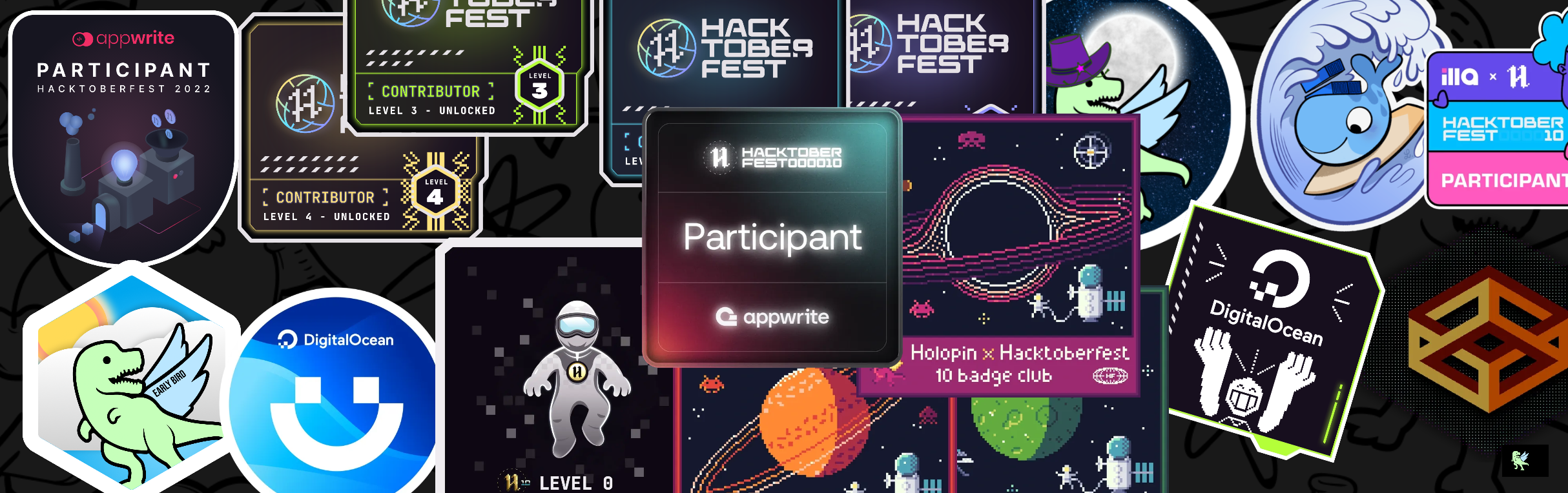 @montek's Holopin board