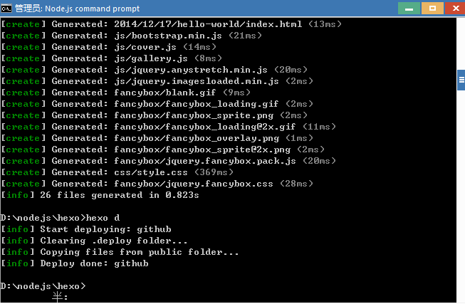 HEXO deploy 后显示成功,但github上没有更新,网页上也没有新加的文章. · Issue #961 · hexojs/hexo ...