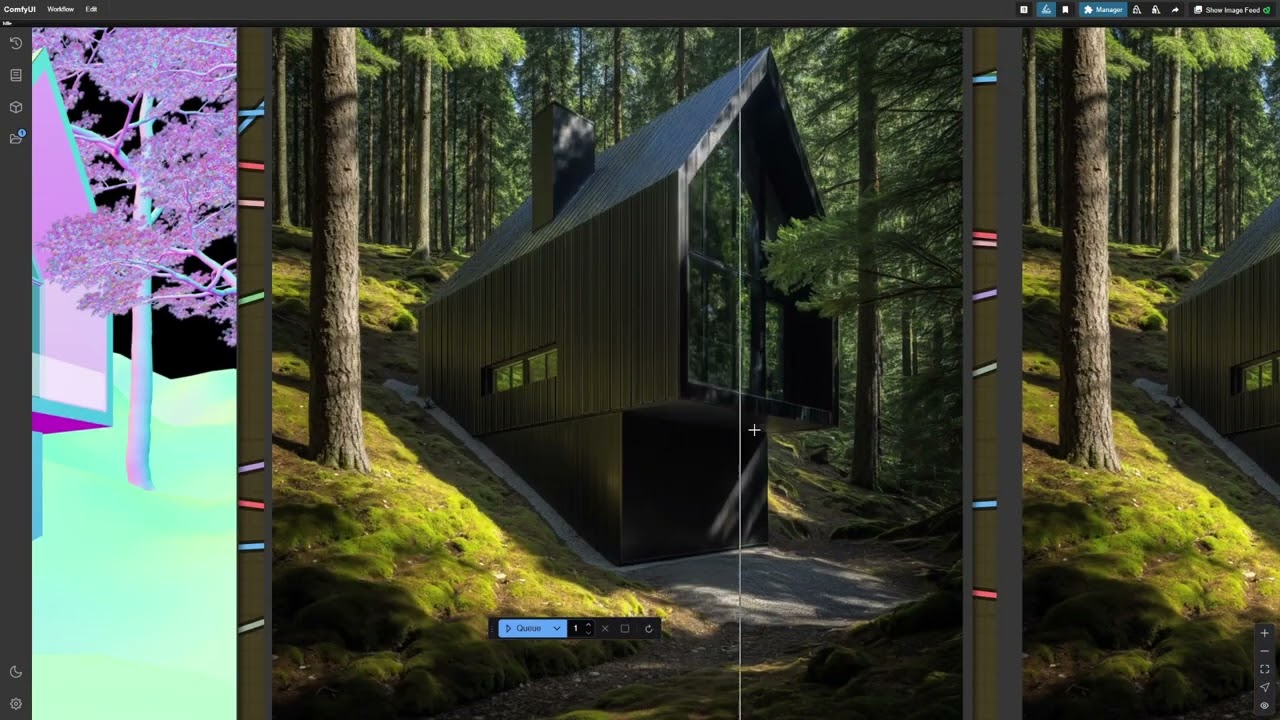 Paul Hansen · Archviz x AI Free ComfyUI SDXL x FLUX Workflow — Showcase