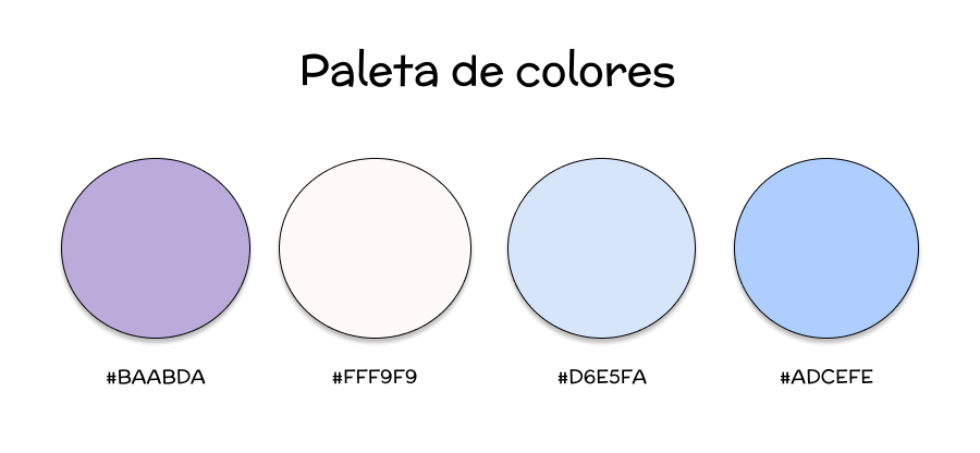 paleta de colores