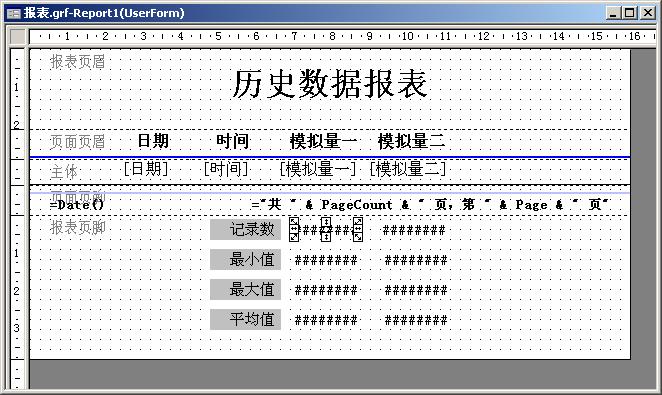 灵活的报表编辑