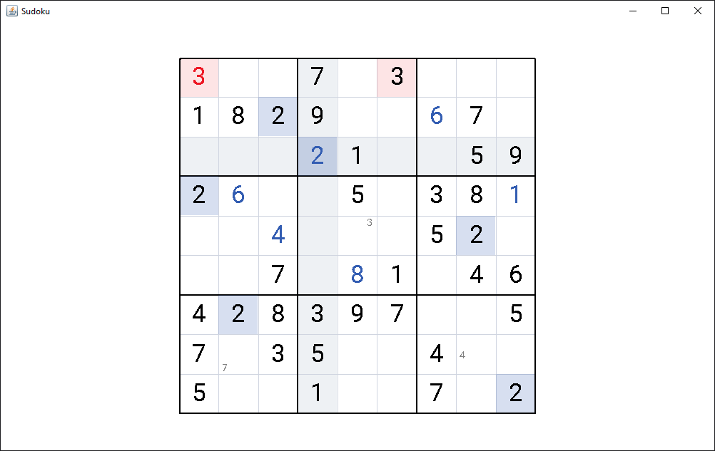 Sudoku Screenshot