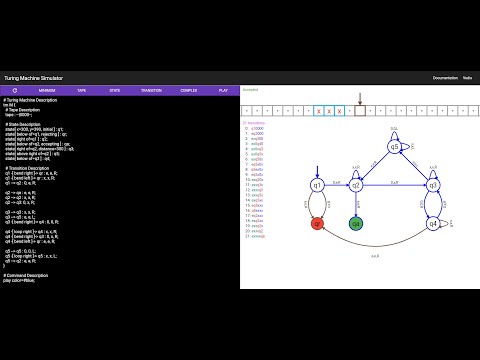 Turing Machine Simulator