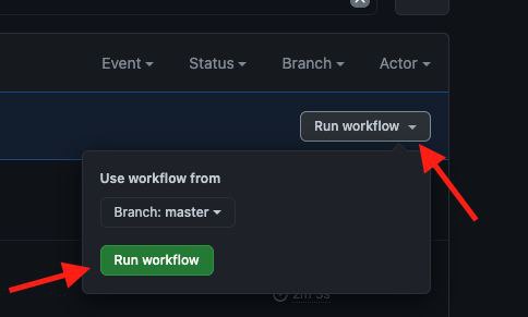 Run workflow