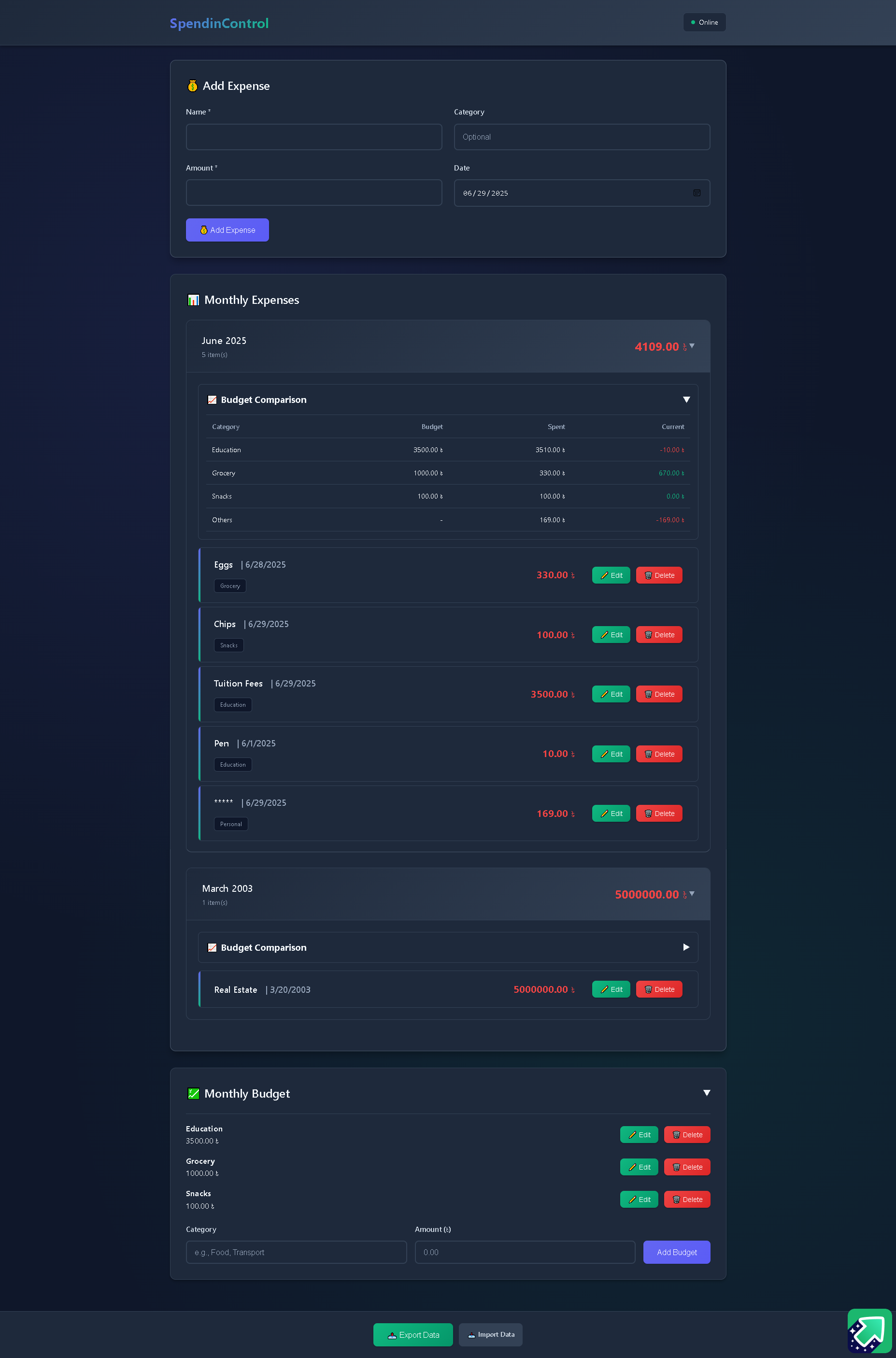 Static preview