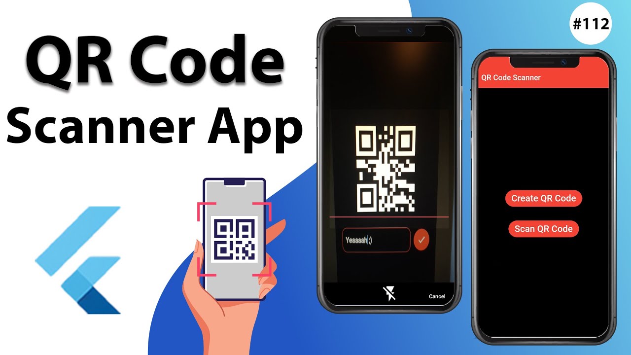 Flutter Tutorial - QR Code Scanner App YouTube video