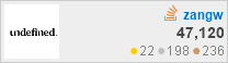 profile for zangw at Stack Overflow, Q&A for professional and enthusiast programmers