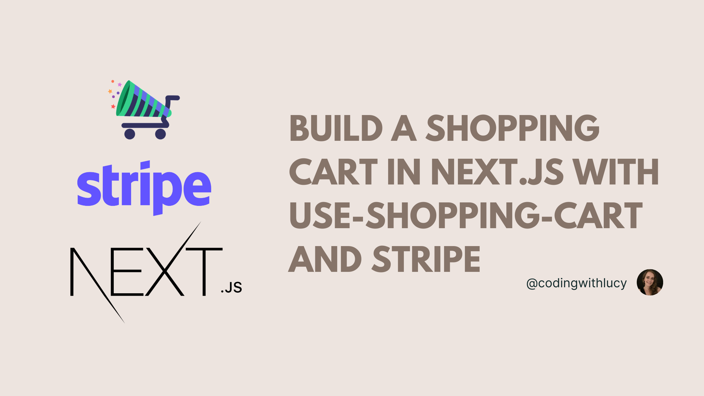 Build a shopping cart in Next.js with use-shopping-cart and Stripe